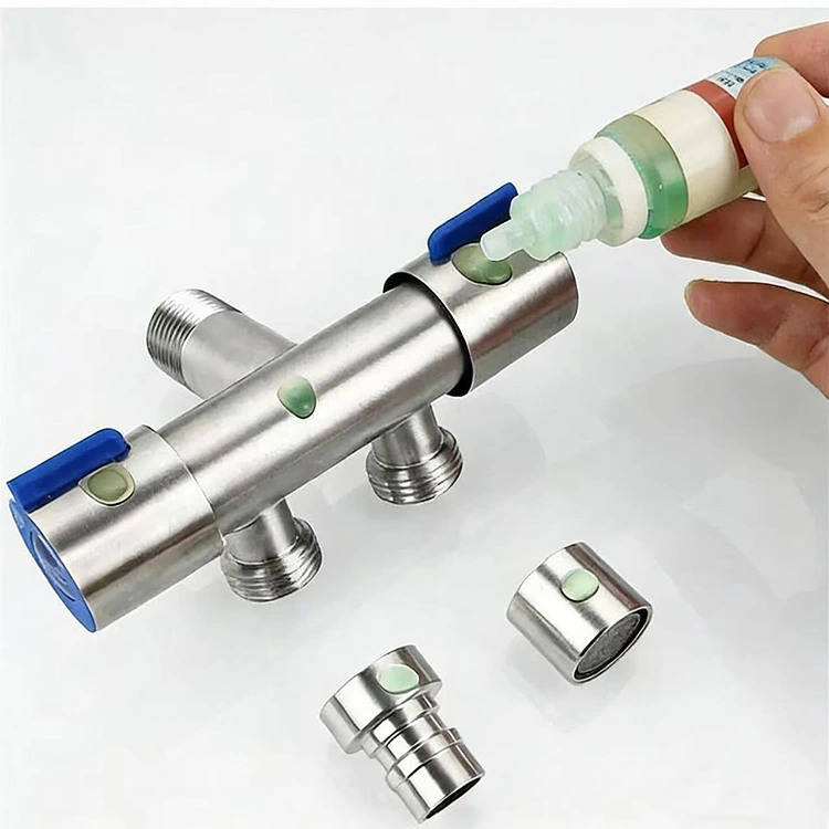 Angle Stop Valve with Double Handle