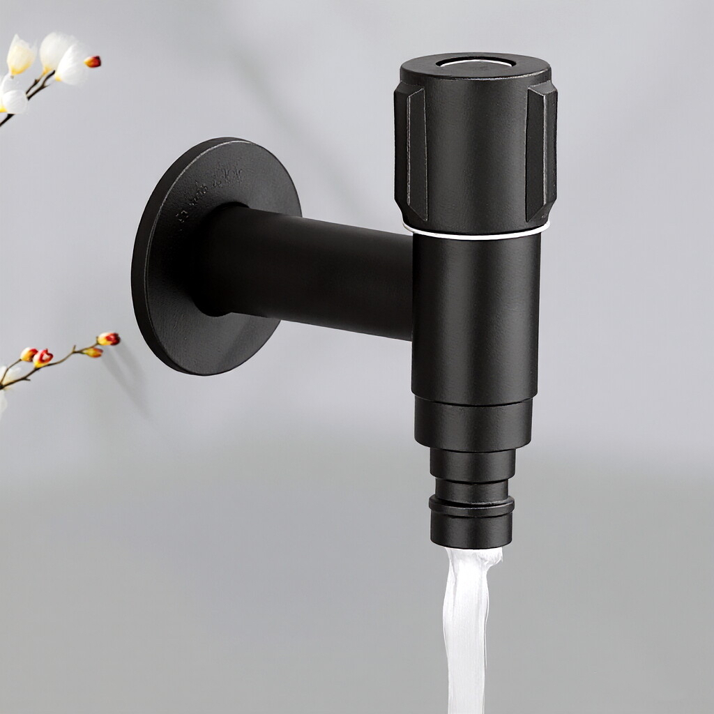 Minimalist Knob Washing Machine Water Stop Valve