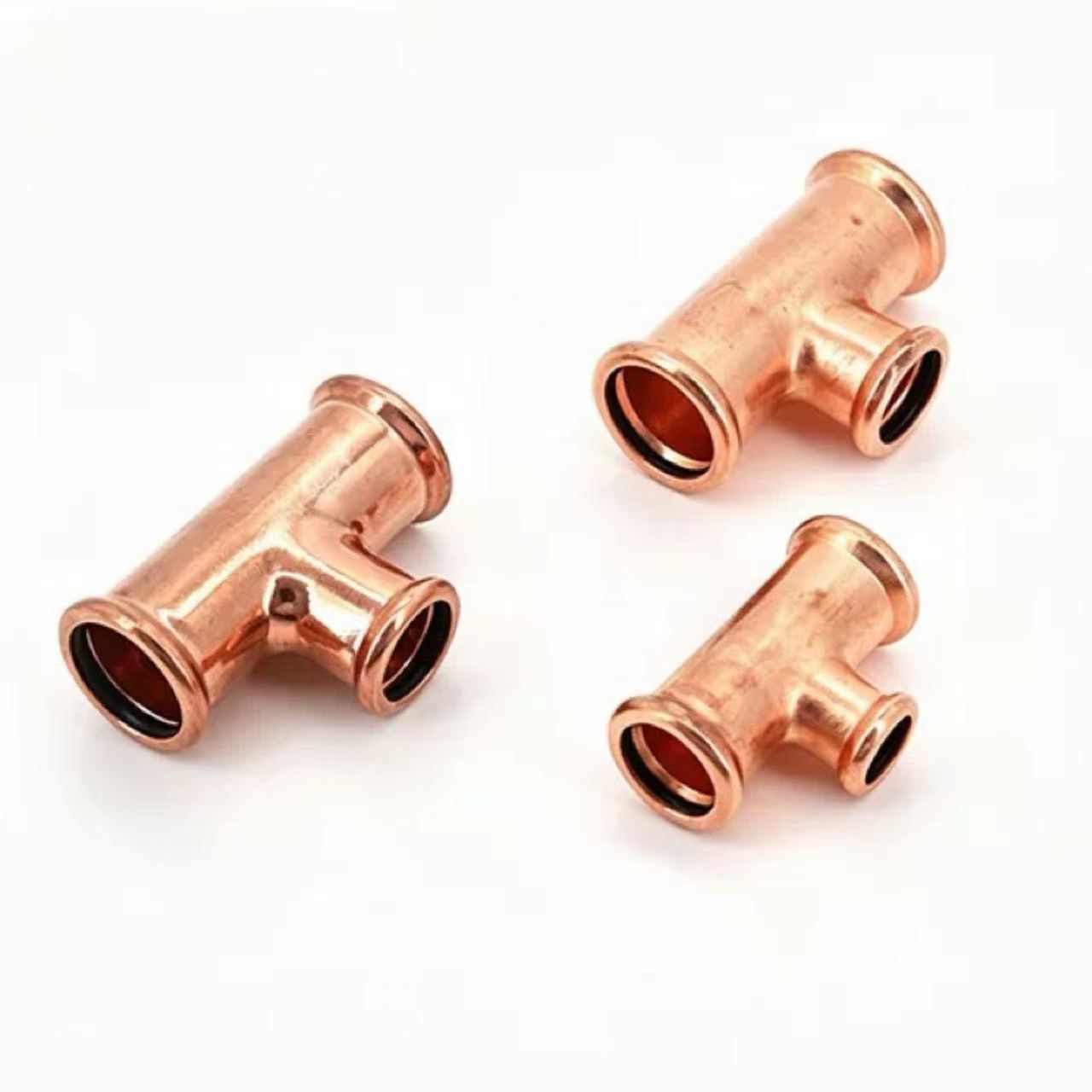 Single-Clamp Reducing Pipeline Tee