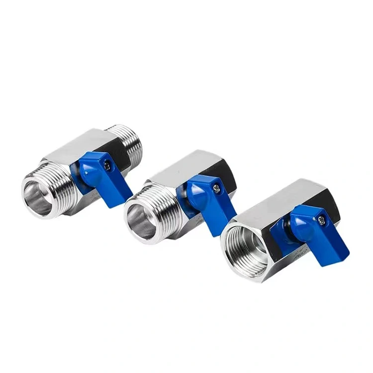 Специален мини сферичен кран за HVAC и газ